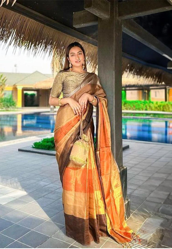 Pure Tissue Saree