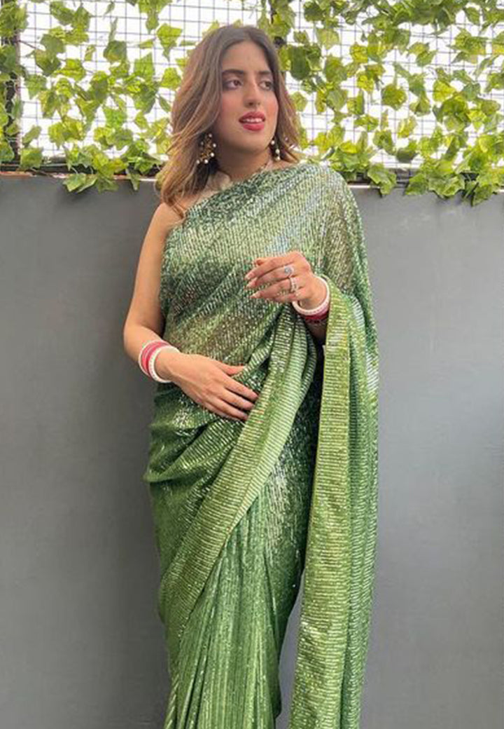 Sequin Saree